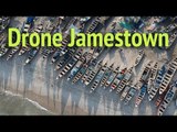 Drone Footage Of The Fishing Village Of Jamestown - Ghana