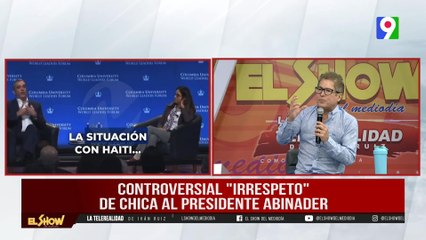 Controversial “Irrespeto” de estudiante a Presidente Abinader  | El Show del Mediodía
