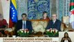 Caracas | Venezolanos celebran los acuerdos internacionales entre Venezuela, China, Argelia y Cuba