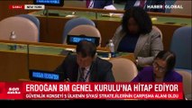 İşte Cumhurbaşkanı Erdoğan'ın BM Genel Kurulu'ndaki konuşmasının tamamı