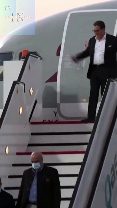 Americans disembark plane in Qatar after being released from Iran  #usa #news