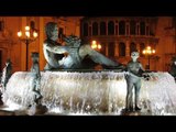 Low Light / Slow Motion DJI Osmo Pocket Test Footage: Turia Fountain Valencia, Spain