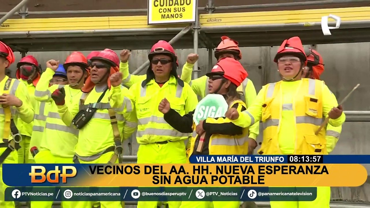 Nueva Esperanza en VMT sigue sin agua: Sedapal...