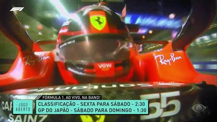 F1: Sainz busca manter a boa fase no Grande Prêmio do Japão