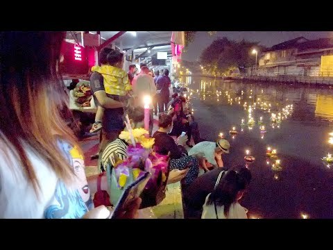 Loy Krathong Bangkok 2019 - Lantern Festival - Post Steemfest 4 - Post TravelFeed.io Meetup ลอยกระทง