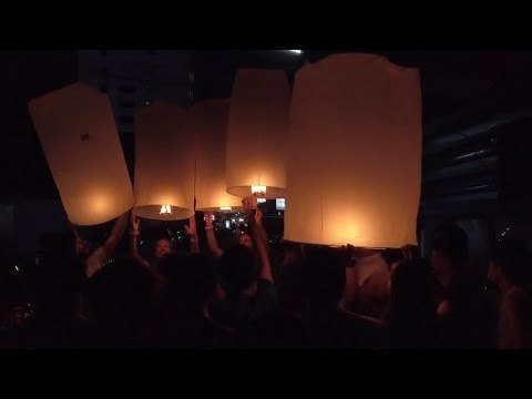 Yi Peng Festival Chiang Mai Thailand 2019 - Floating Sky Lanterns Everywhere