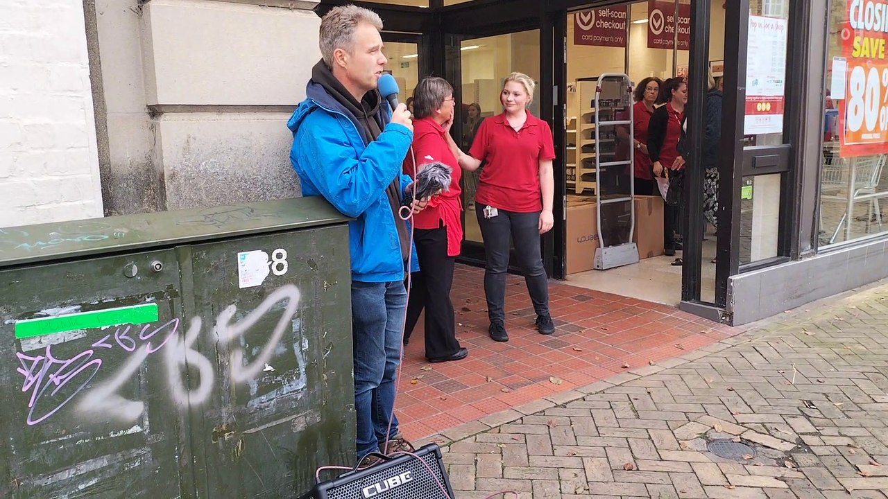 Wilko closes in Stamford for the final time