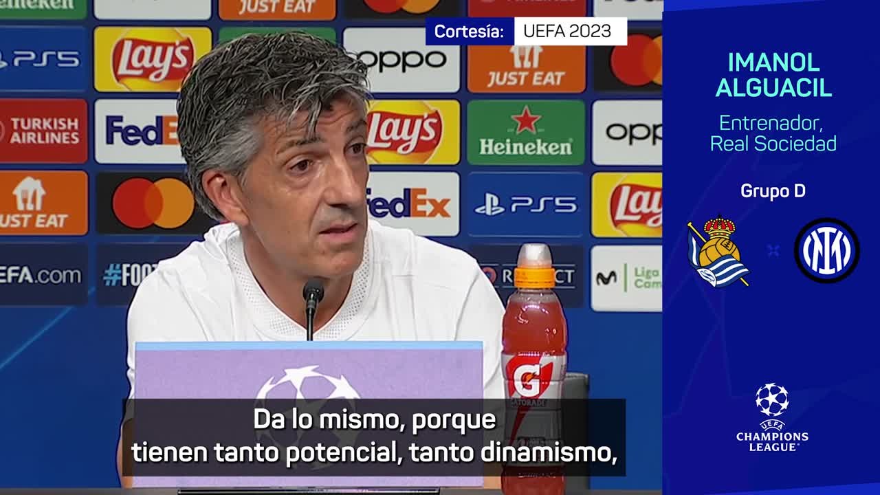 Rueda de prensa de Imanol