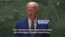 Biden: Klimakrise ist 
