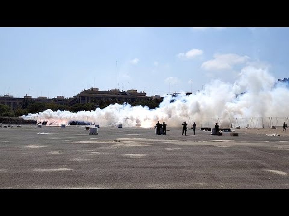 Fallas 2021 Day #4 - Mascletà Pirotecnia Caballer FX - Long Explosion String