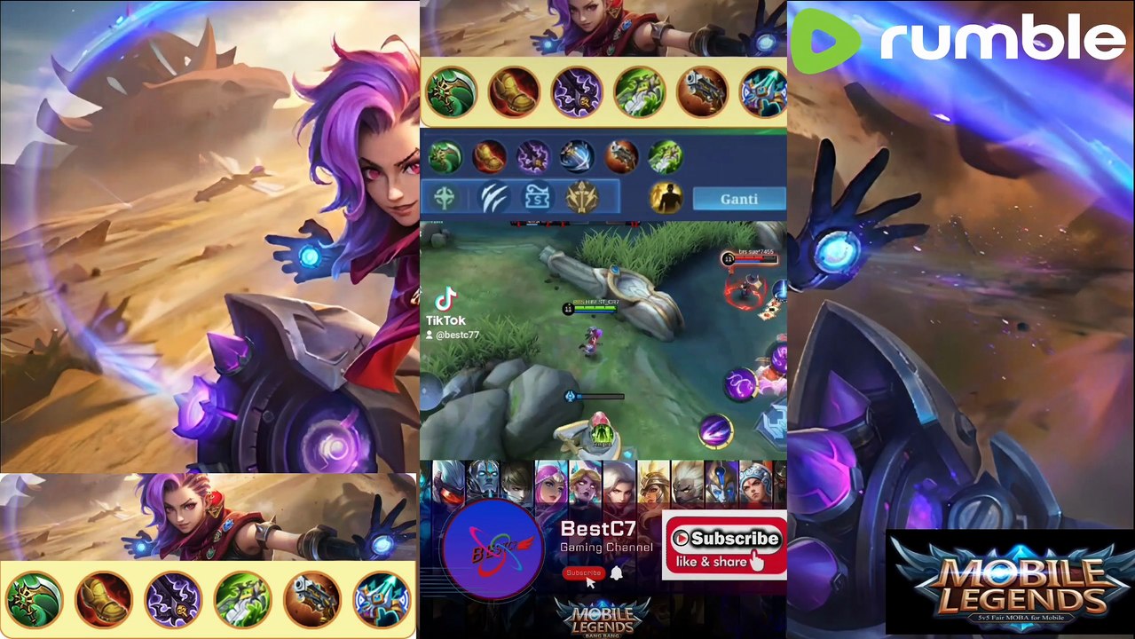 Viral Hero Maksman Ixia Mobile Legends Bang Bang