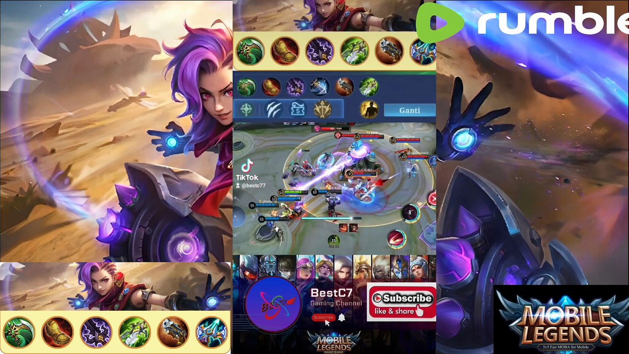 Viral Hero Maksman Ixia Mobile Legends Bang Bang