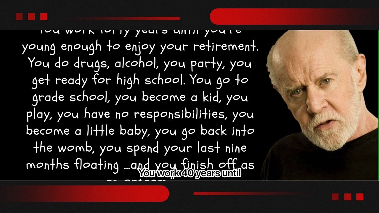 individualists vs  group people || George Carlin
