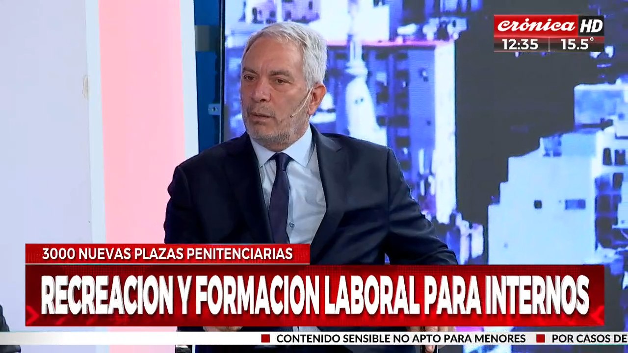 Julio Alak: "Los presos quieren trabajar"