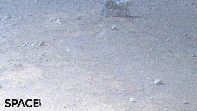 Mars helicopter Ingenuity Spots Perseverance Rover During Latest Flight