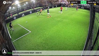 But de Alexandre REMP - GIDE FC