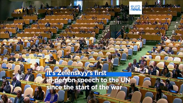 UN Assembly: Zelenskyy accuses Russia of weaponising food, energy, children in war against Ukraine