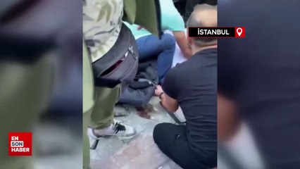 Zeytinburnu'nda 1 kişinin öldüğü silahlı saldırı kamerada