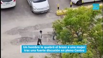 Un hombre le quebró el brazo a una mujer tras una fuerte discusión en pleno Centro