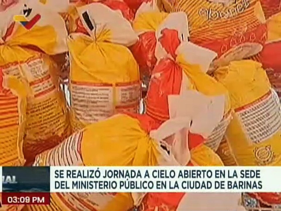 Barinas | Trabajadores del Ministerio Público fueron favorecidos con Feria del Campo Soberano