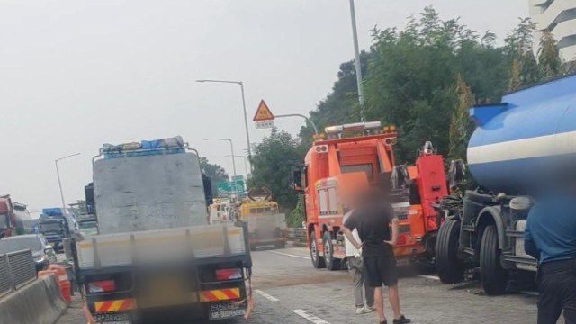 충남 아산서 화물차 3대 연쇄 추돌...3명 중경상 / YTN