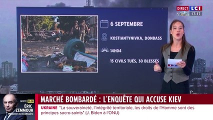 Marché bombardé : l'enquete qui accuse Kiev - Laura Pouget sur LCI (19/09/2023)