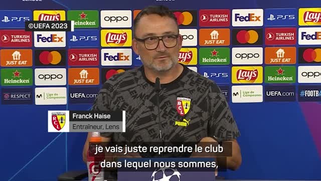 Lens - Haise : Si on n'est pas capables d'en profiter, on est des cons