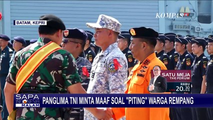 Soal Ucapan 'Piting' dalam Kasus Rempang, Panglima TNI Minta Maaf: Saya Orang Ndeso