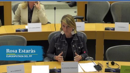 Bronca en el Parlamento Europeo del PP contra Irene Montero: "Si continúa, le expulsaré de la sala"