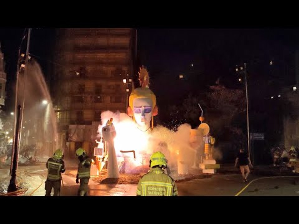 Mascletà Nocturna Manual & La Cremà Falla Zapadores Vicente Lleó - Fallas 2021