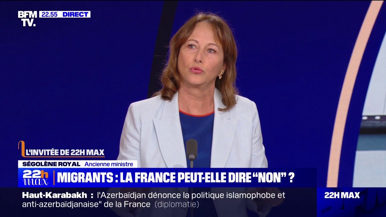Crise migratoire: "Ceux qui ont bombardé la Libye et qui ont créé ce chaos, et qui n'ont aujourd'hui aucune explication à donner, doivent se rendre compte de la situation qui a été crée", pour Ségolène Royal