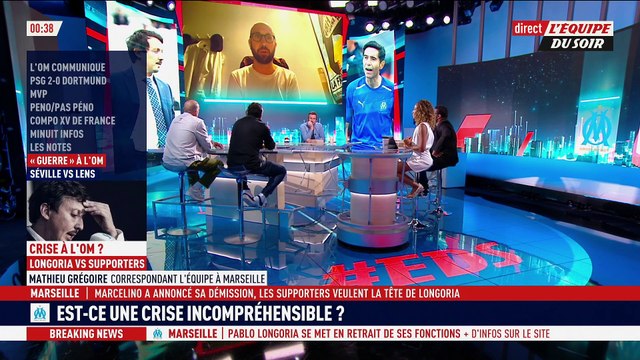 Longoria et trois autres dirigeants de l'OM se mettent en retrait de leurs fonctions - Foot - L1