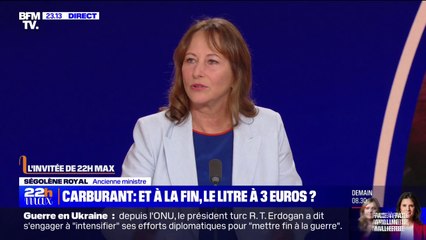 Prix du carburant: "Le gouvernement ment quand il dit qu'il ne peut plus faire la ristourne", pour Ségolène Royal