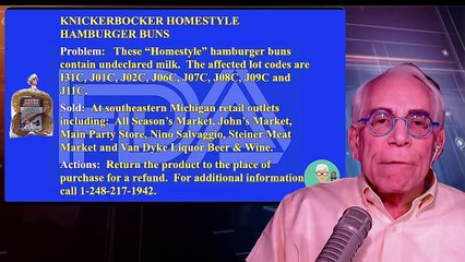 Knickerbocker Homestyle Hamburger Buns Contain Milk