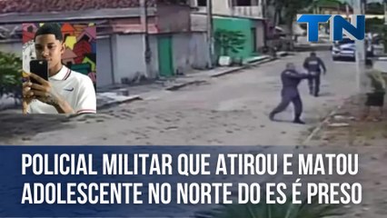 Policial que matou adolescente volta para a cadeia no ES