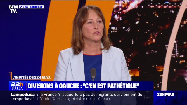 Ségolène Royal sur le manque d'union à gauche: Ç'en est pathétique