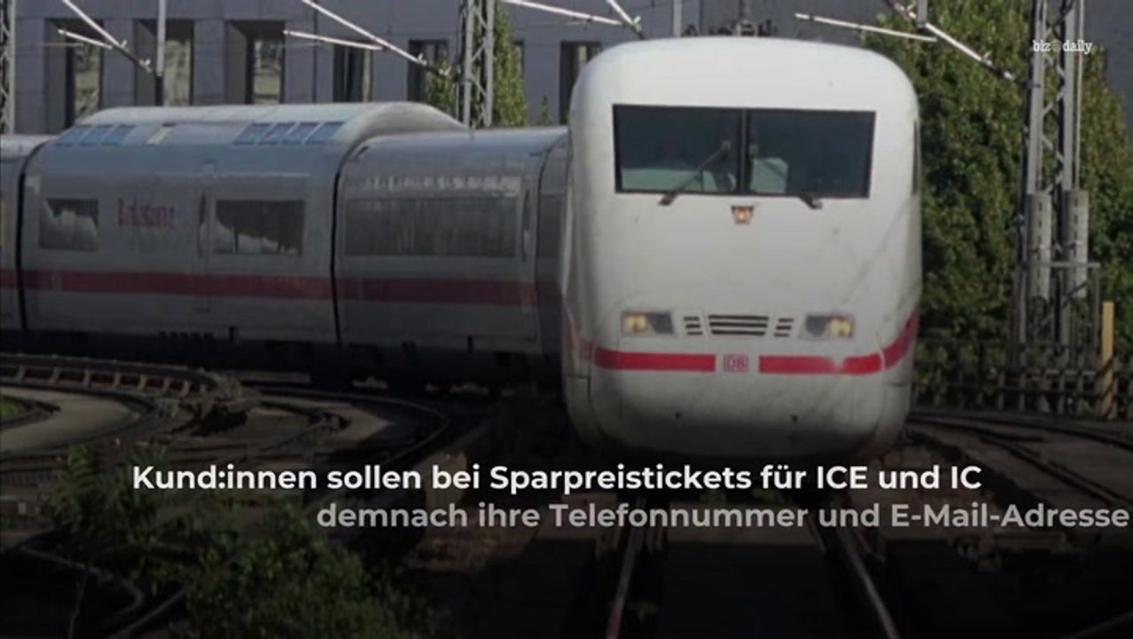 Ab Oktober: Diese persönlichen Daten werden beim Ticketkauf für Zugtickets abgefragt