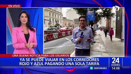 Corredores Rojo y Azul: usuarios podrán usar el servicio pagando S/2.20