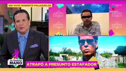 En vivo, Roberto Palazuelos reacciona a la CAPTURA del supuesto ESTAFADOR de artistas