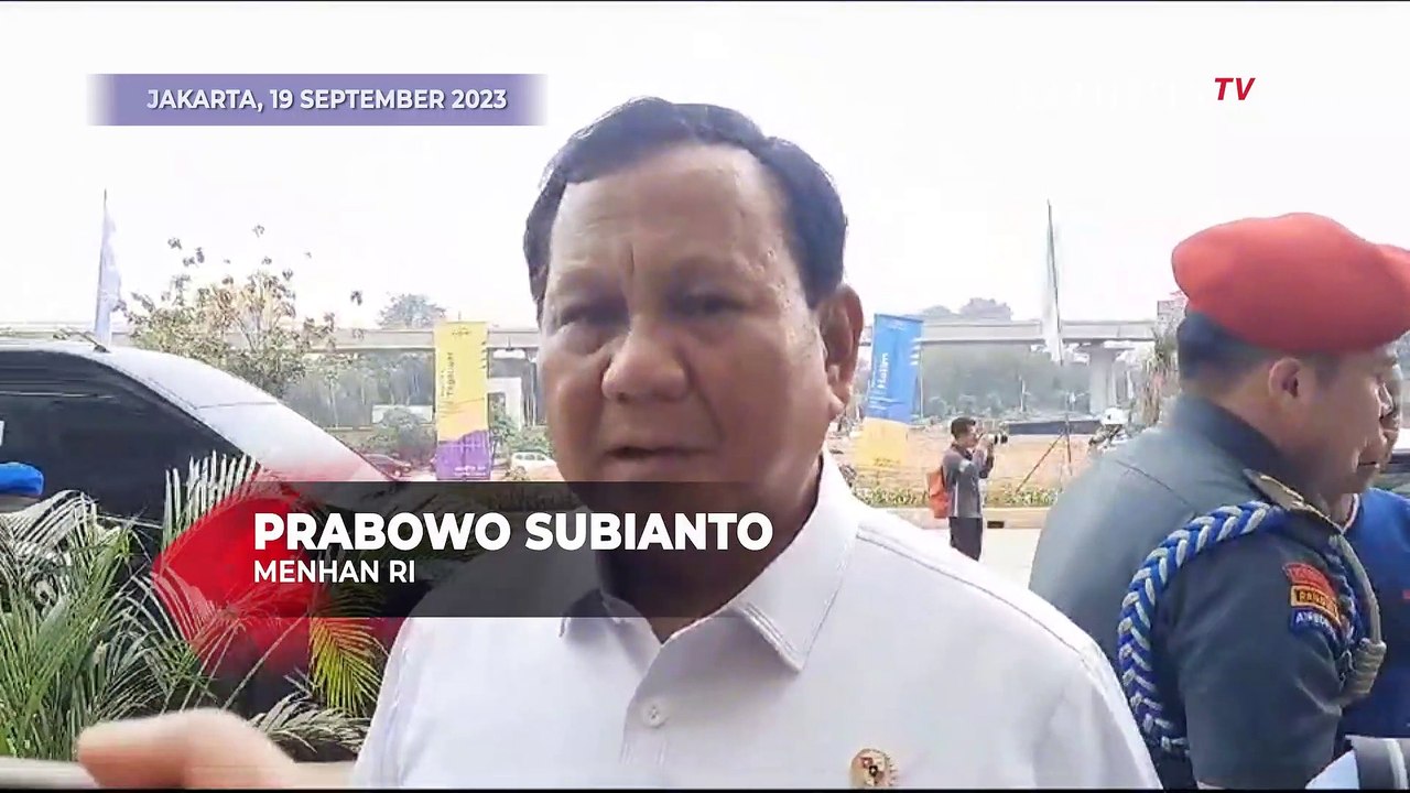 Tanggapan Prabowo Saat Pertama Kali Naik Kereta Cepat Jakarta-Bandung