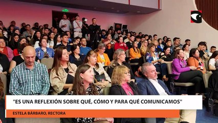 "Es una reflexión sobre qué, cómo y para qué comunicamos"