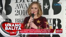 British singer-songwriter Adele at partner niyang si Rich Paul, usap-usapang kasal na | UB
