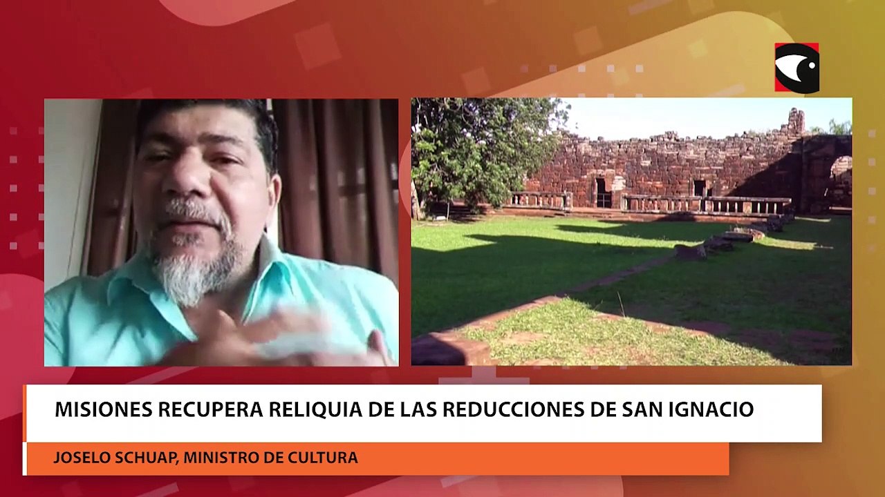 Misiones recupera reliquia de las reducciones de San Ignacio