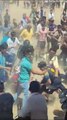 Pelea campal de estudiantes