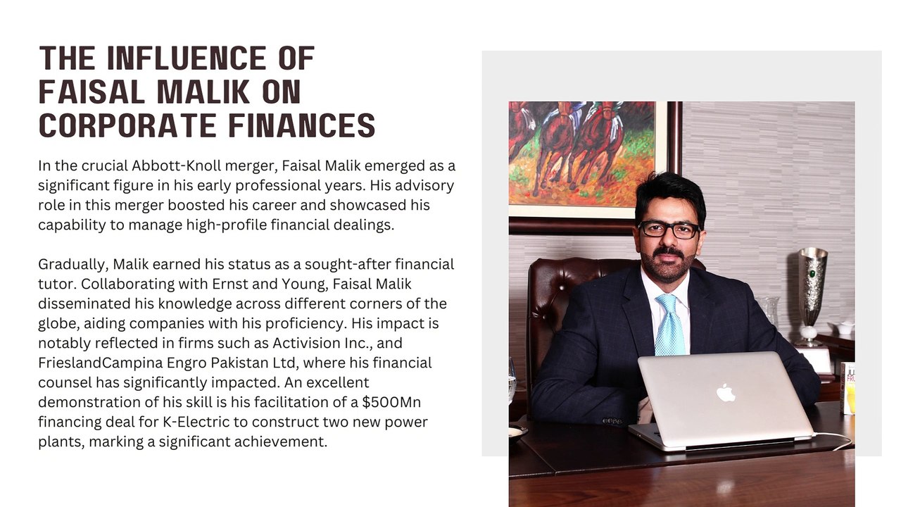 The Journey of Faisal Imran Malik to Noteworthy...