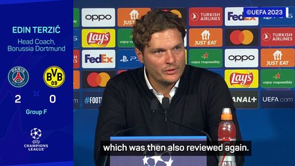 Terzic still confused by handball law following PSG defeat