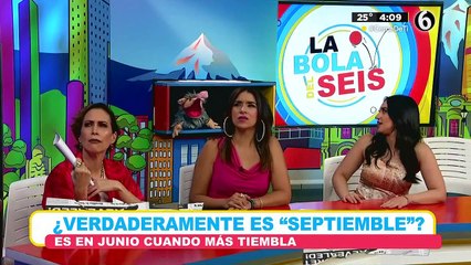 Septiembre ¿es el mes con más  temblores en México?