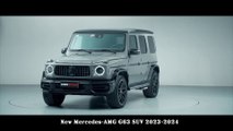 New Mercedes-AMG G63 SUV 2023-2024
