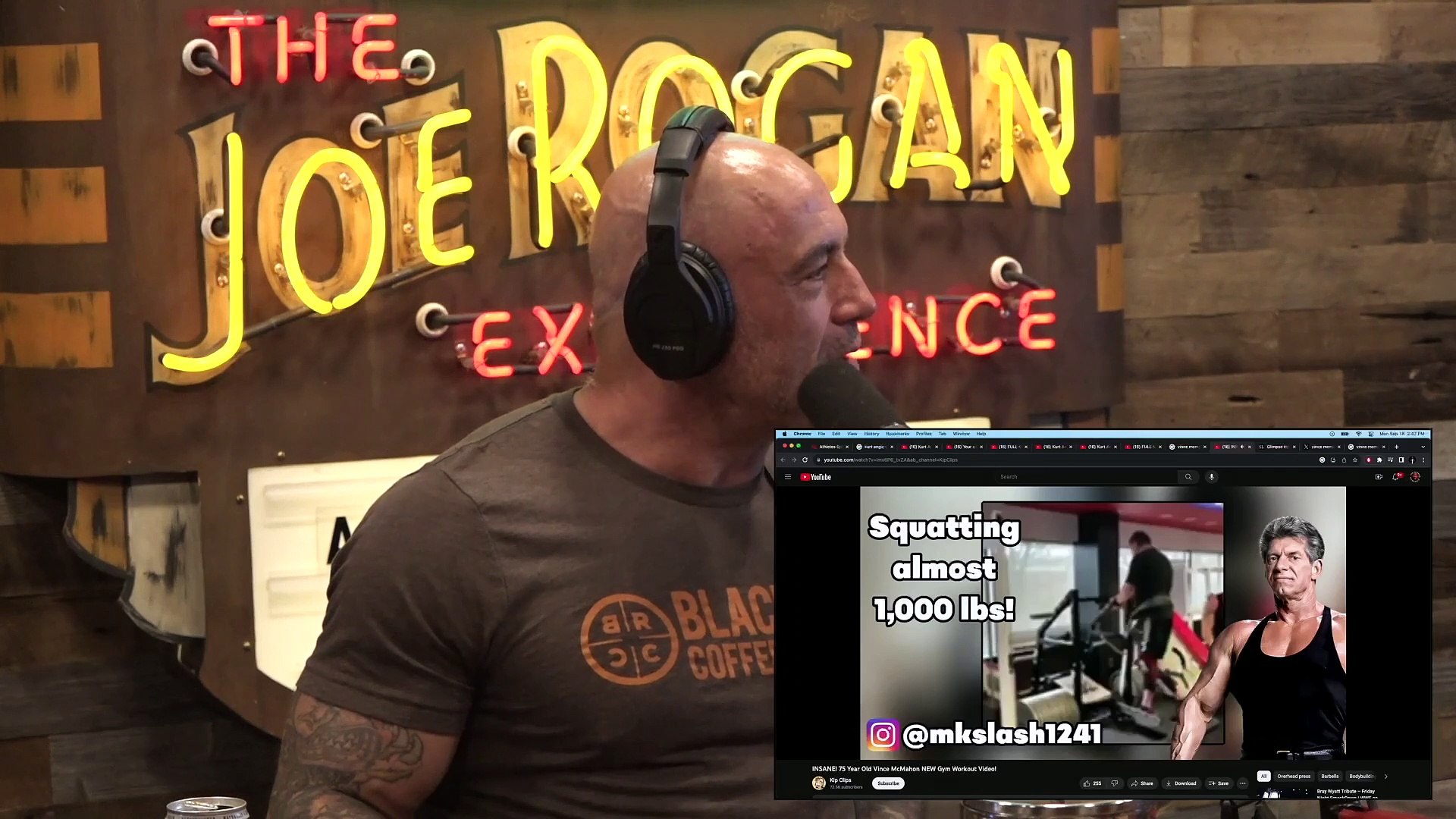 ⁣The Joe Rogan Experience E2036 Kurt Angle Part 2 of 3