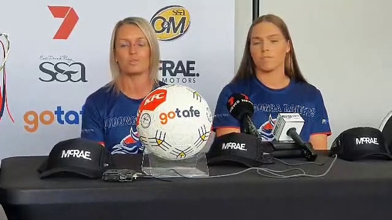 Wodonga Raiders grand final presser